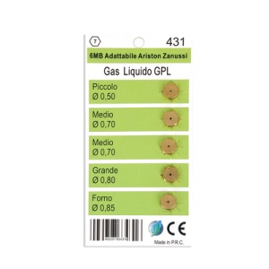 SERIE CINQUE UGELLI GPL 6MB PIANO COTTURA CUCINA