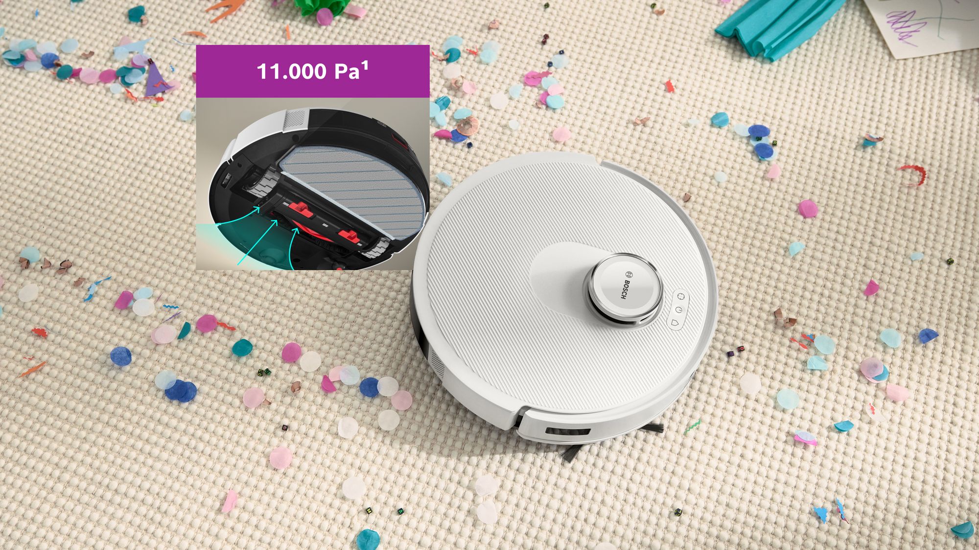 ROBOT ASPIRAPOLVERE BOSCH SPOTLESS ADVANCED - immagine 7